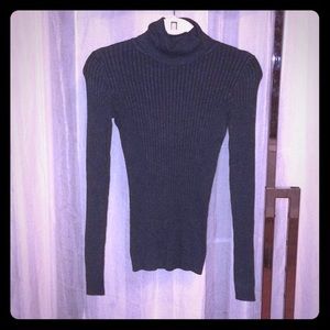 Express ribbed turtleneck